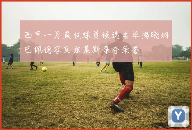 西甲一月最佳球员候选名单揭晓姆巴佩德容瓦尔莱斯争夺荣誉